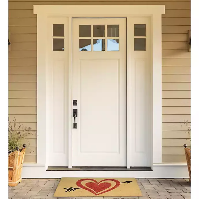 Sale Kirklands Home Arrow Through the Heart Doormat