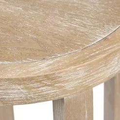 Hot Kirklands Home Ash Rat Round Martha Stewart Accent Table Tan