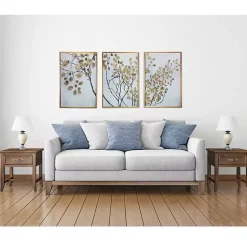 Best Kirklands Home Asian Branches Framed Canvas Art Prints, Set of 3 Multi
