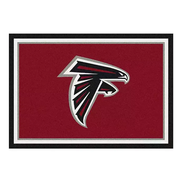 Sale Kirklands Home Atlanta Falcons Area Rug, 4x6 Red