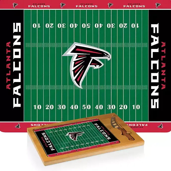 Discount Kirklands Home Atlanta Falcons Cutting Board & Knife Set