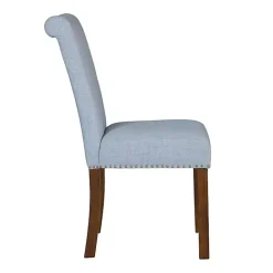 Best Kirklands Home Aubrey Upholstered 2-pc. Dining Chair Set Blue