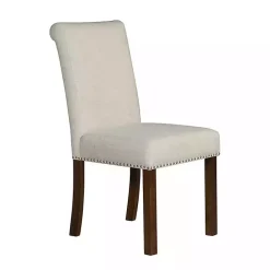 Outlet Kirklands Home Aubrey Natural Upholstered 2-pc. Dining Chair Set Tan