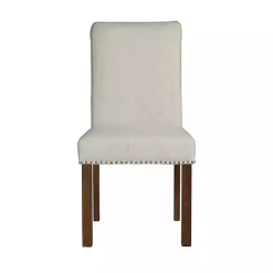 Outlet Kirklands Home Aubrey Natural Upholstered 2-pc. Dining Chair Set Tan