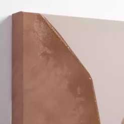 Hot Kirklands Home Autumn Abstract Canvas Art Print Pink