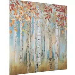 Discount Kirklands Home Autumn Birch Trees Canvas Art Print Multi