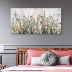 Outlet Kirklands Home Autumn Breeze Canvas Art Print, 48x24 in. Gray