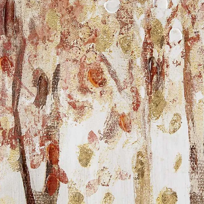 New Kirklands Home Autumn Forest Canvas Art Prints, Set of 3 Orange