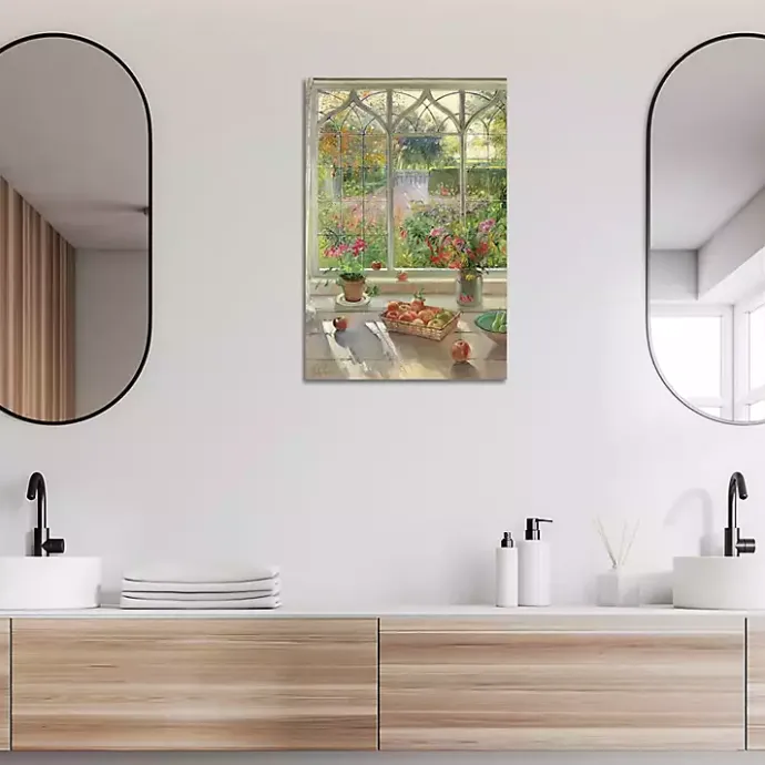 Discount Kirklands Home Autumn Fruit and Flowers Canvas Art Print Multicolor