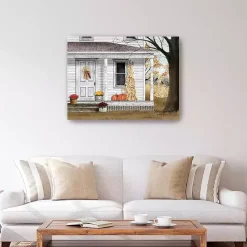 Sale Kirklands Home Autumn Greetings Canvas Art Print, 40x30 in.