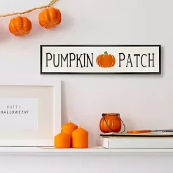 Clearance Kirklands Home Autumn Pumpkin Patch Metal Wall Plaque