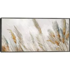 Discount Kirklands Home Autumn Reeds Framed Canvas Art Print