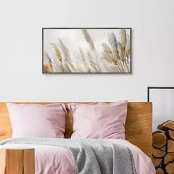 Discount Kirklands Home Autumn Reeds Framed Canvas Art Print