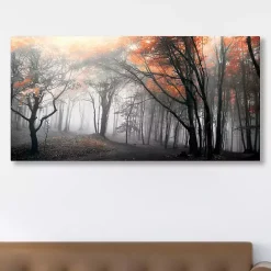 Best Kirklands Home Autumn Woods Giclee Canvas Art Print