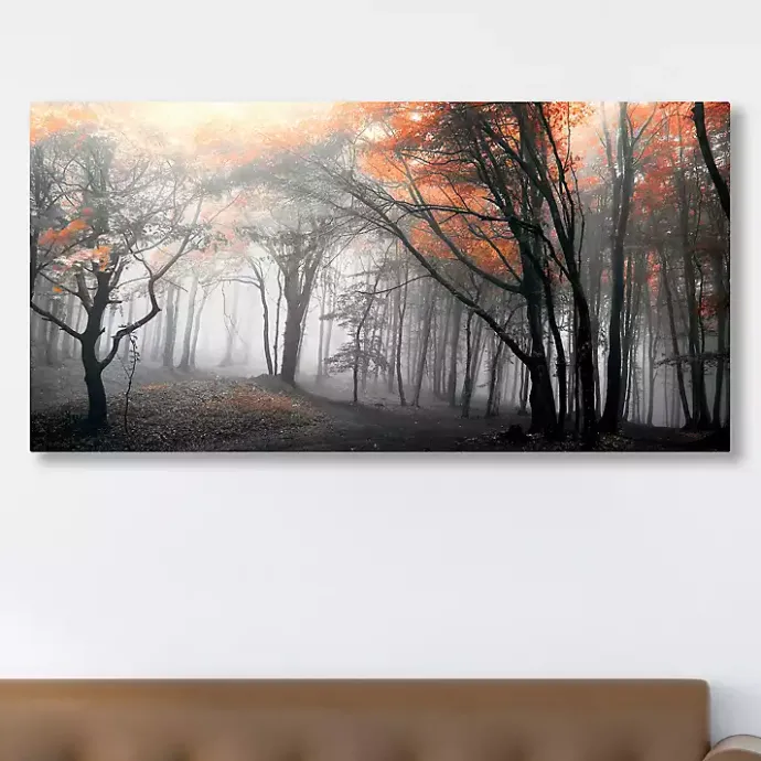 Best Kirklands Home Autumn Woods Giclee Canvas Art Print