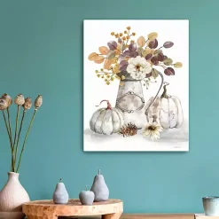Sale Kirklands Home Autumnal Arrangement Canvas Art Print White