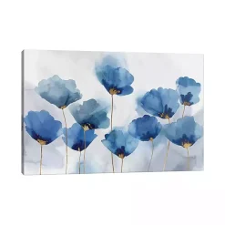 New Kirklands Home Azure Gathering Canvas Art Print Blue