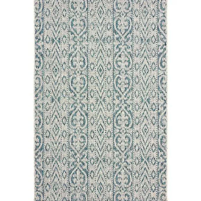 Best Kirklands Home Azure Terrace Sun Shower Outdoor Area Rug, 5x8