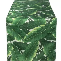 Outlet Kirklands Home Banana Leaf Outdoor Table Runner, 108 in. Green