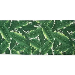 Outlet Kirklands Home Banana Leaf Outdoor Table Runner, 108 in. Green