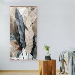 Sale Kirklands Home Banana Leaves Framed Canvas Art Print Multi