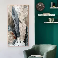 Sale Kirklands Home Banana Leaves Framed Canvas Art Print Multi