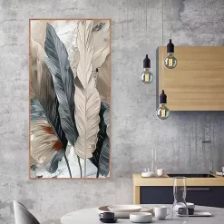 Sale Kirklands Home Banana Leaves Framed Canvas Art Print Multi