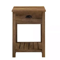 Kirklands Home Barnwood Country Accent Table Brown