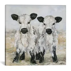 Kirklands Home Barnyard Buds Canvas Art Print White