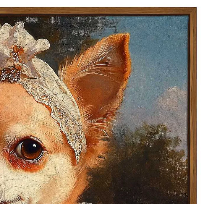 Kirklands Home Baroness Bonita Barkington Framed Art Print Multi