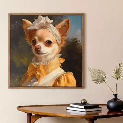 Kirklands Home Baroness Bonita Barkington Framed Art Print Multi