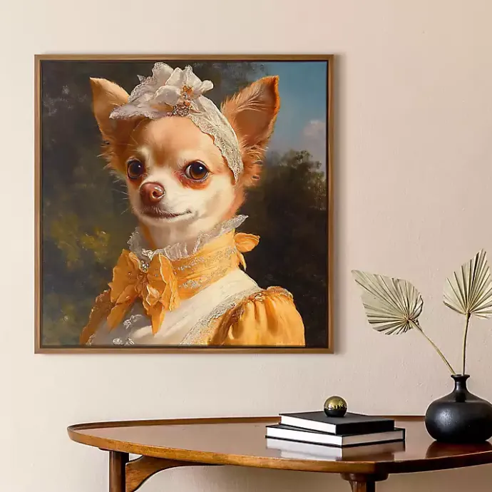 Kirklands Home Baroness Bonita Barkington Framed Art Print Multi