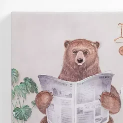 Online Kirklands Home Bathroom Animals Canvas Art Prints, Set of 2 White