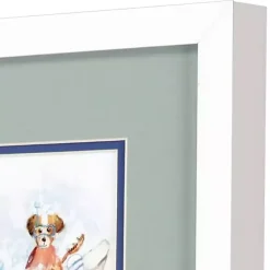 Clearance Kirklands Home Bathtub Pups Framed Art Prints, Set of 2