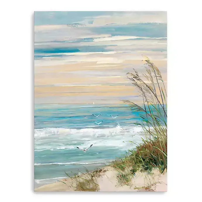 Outlet Kirklands Home Beach at Dusk Canvas Art Print, 30x40 in.