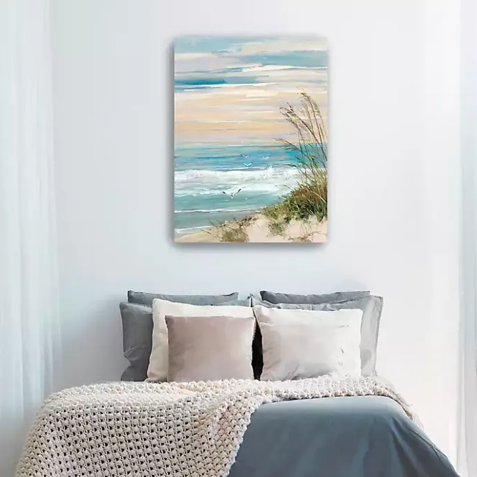 Outlet Kirklands Home Beach at Dusk Canvas Art Print, 30x40 in.