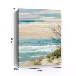 Outlet Kirklands Home Beach at Dusk Canvas Art Print, 30x40 in.