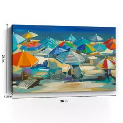 Online Kirklands Home Beach Blanket Bingo Canvas Art Print