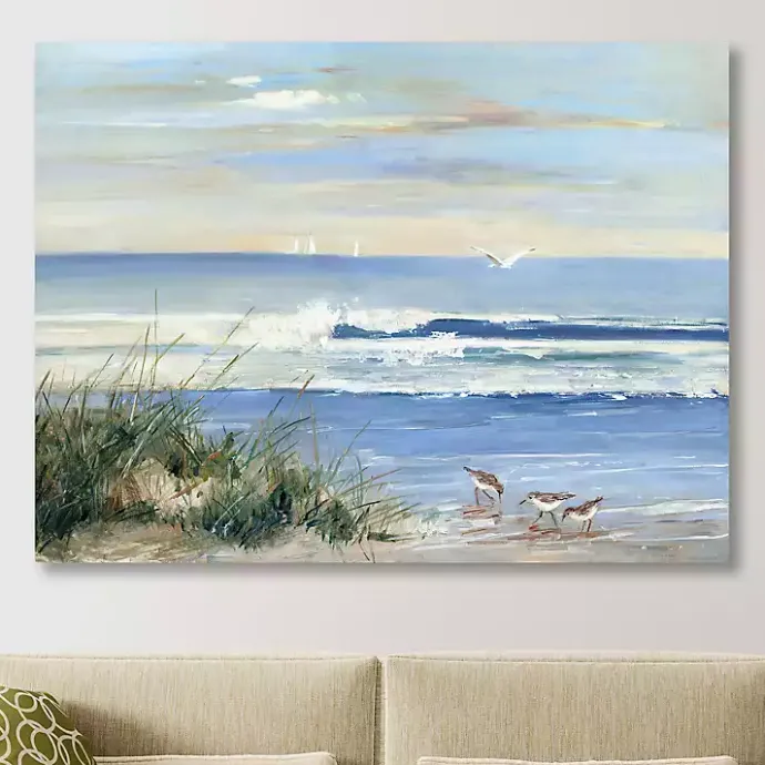 Online Kirklands Home Beach Combers Giclee Canvas Art Print, 40x30 Blue