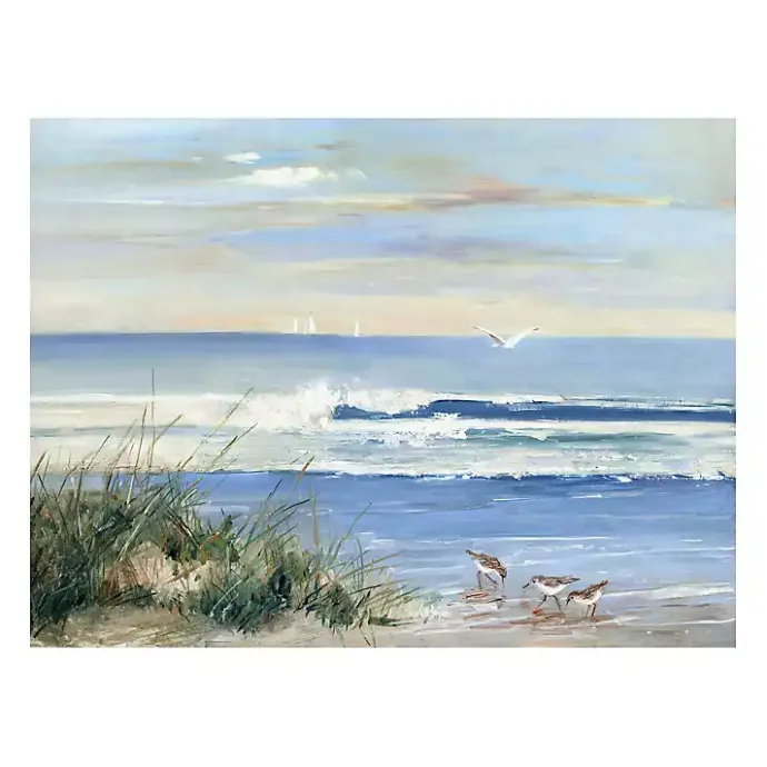 Online Kirklands Home Beach Combers Giclee Canvas Art Print, 40x30 Blue