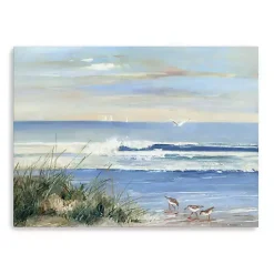 Kirklands Home Beach Combers Giclee Canvas Art Print, 48x36 in. Blue
