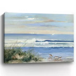 Kirklands Home Beach Combers Giclee Canvas Art Print, 48x36 in. Blue