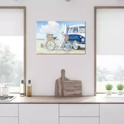 Best Kirklands Home Beach Day Canvas Art Print Multi