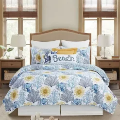 Hot Kirklands Home Beach Octopus Lumbar Pillow