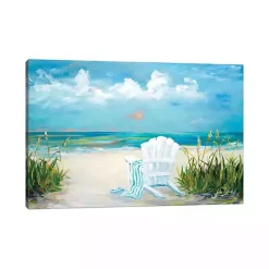 Kirklands Home Beach Relaxation Canvas Art Print Multi