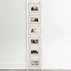 Sale Kirklands Home Beaded Frame Photo Collage Ladder White