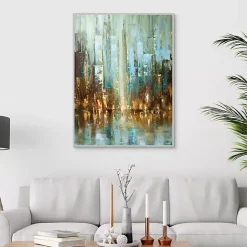 Kirklands Home Before the Rain Framed Canvas Art Print