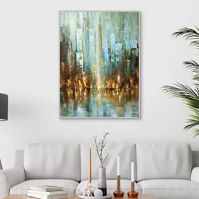 Kirklands Home Before the Rain Framed Canvas Art Print