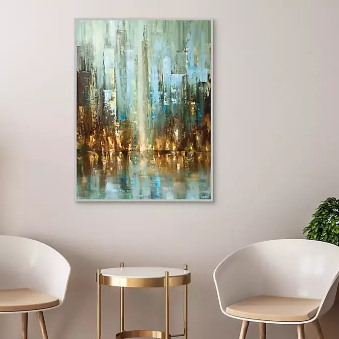 Kirklands Home Before the Rain Framed Canvas Art Print