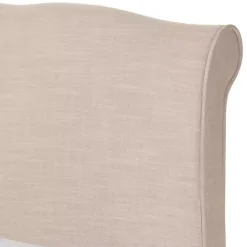 Best Kirklands Home Beige Classic French Queen Platform Bed Tan